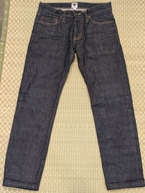 Tellason Sim Tapered Selvedge Denim Jeans Men's Size 30 x 30 Made in USA